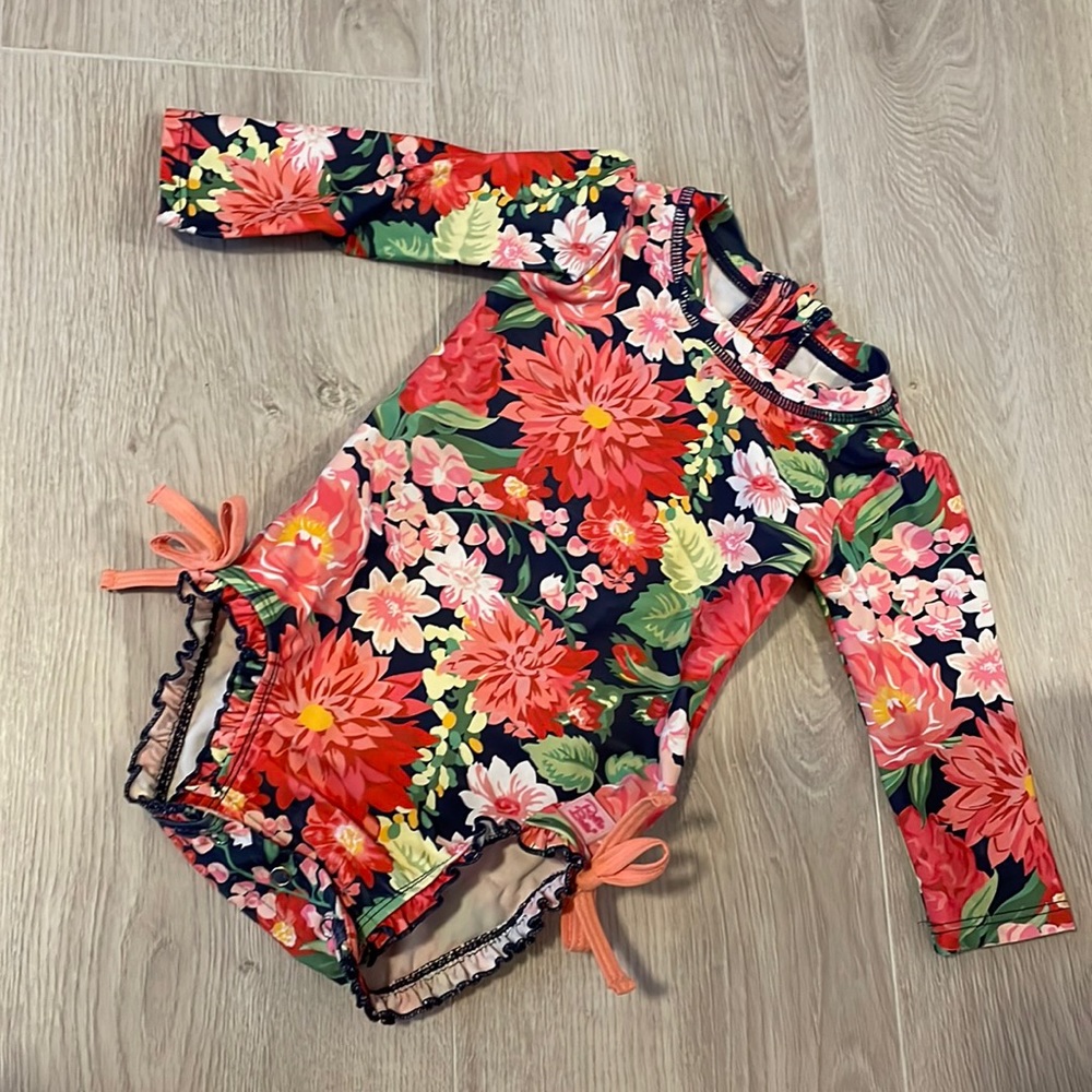 Ruffle Butts Rashguard Suit